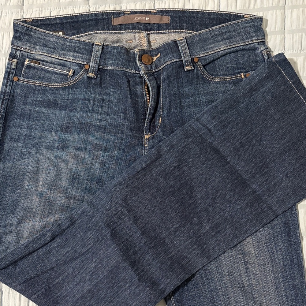 J. Crew Indigo Blue Straight-Leg Jeans